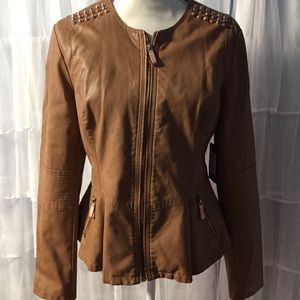 Guess Faux Leather Jacket